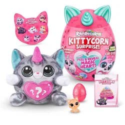 Rainbocorns Kittycorn Surprise Series 1 Collectible Cat Plush Animal by ZURU
