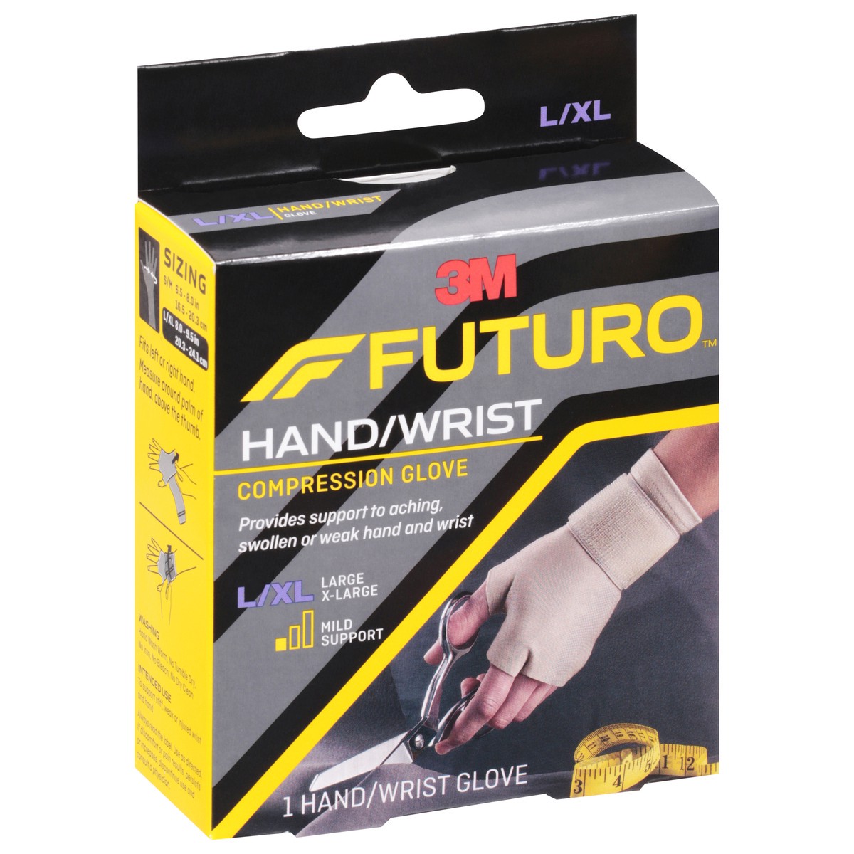 slide 9 of 9, Futuro Compression Glove Extra Large - Each, 1 ct