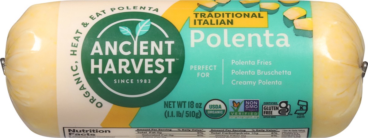 slide 3 of 14, Ancient Harvest Traditional Italian Polenta 18 oz, 18 oz