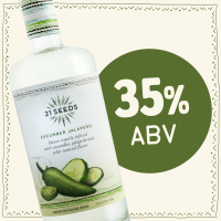 slide 4 of 19, 21SEEDS Blanco Tequila Cucumber Jalapeno, 750 ml