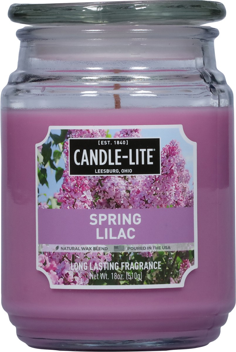 slide 8 of 9, Candle-Lite Spring Lilac Candle 1 ea, 1 ct