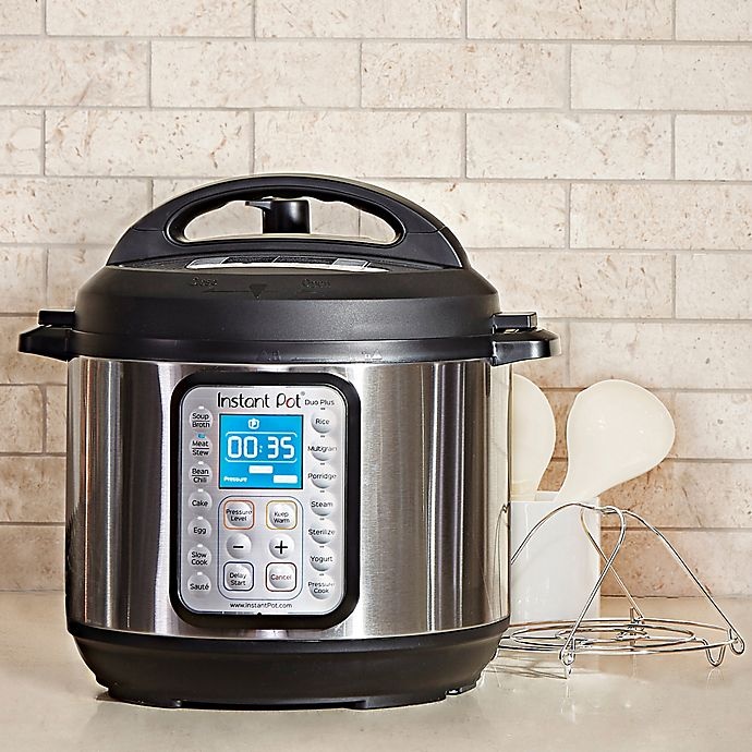 slide 3 of 3, Instant Pot 9-in-1 Duo Plus Programmable Electric Pressure Cooker, 3 qt