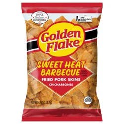 Golden Flake Sweet Heat Pork Rind 4 oz