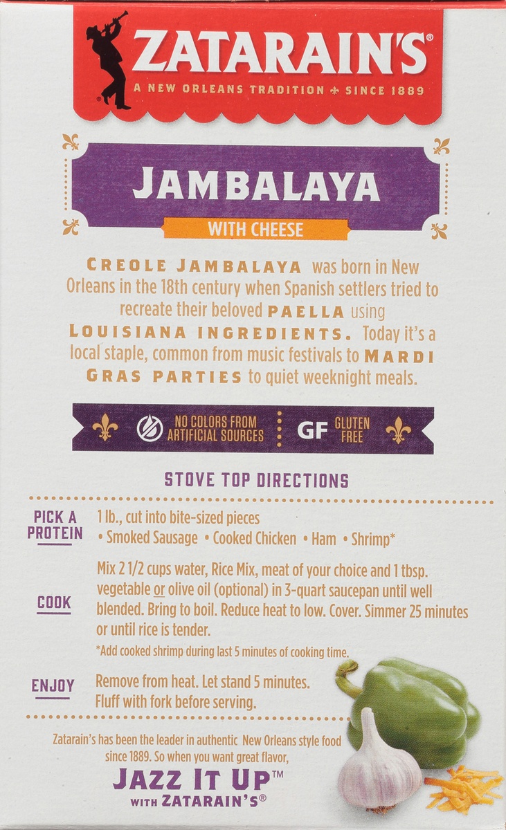 slide 10 of 11, Zatarain's Jambalaya with Cheese, 8 oz