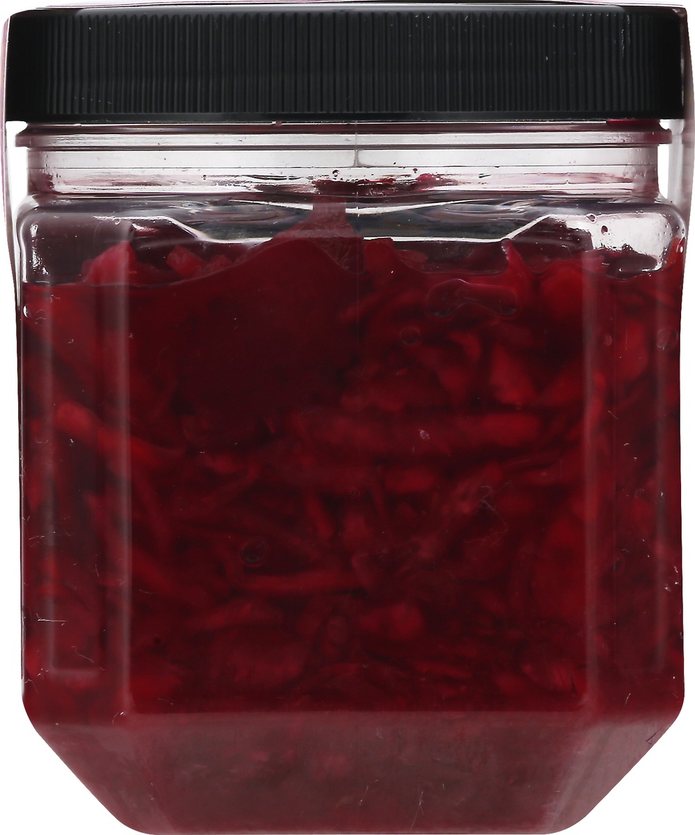 slide 8 of 9, wildbrine Organic Red Beet Red Cabbage Sauerkraut, 