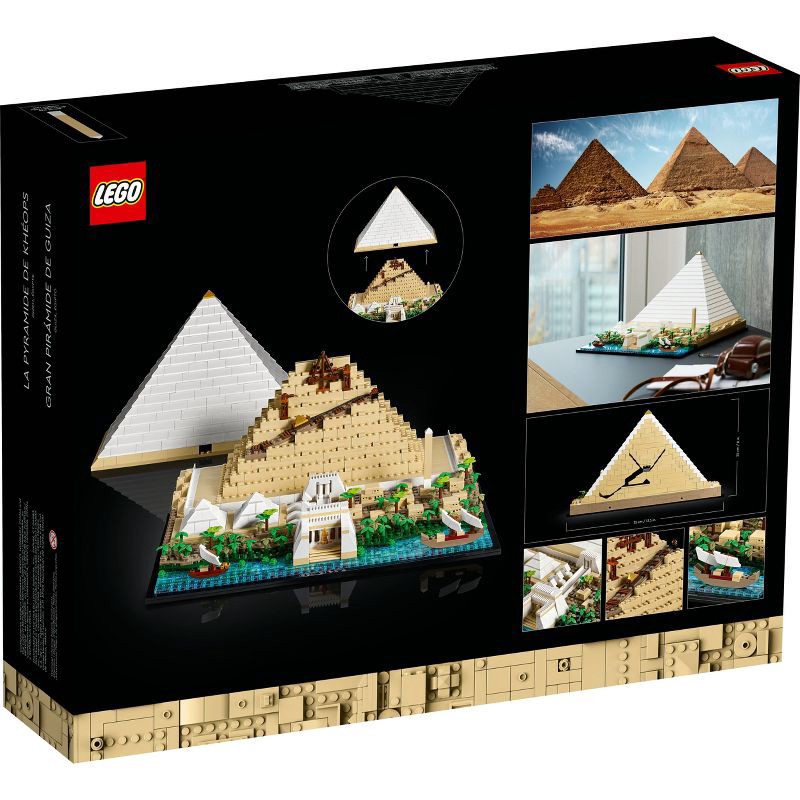 slide 4 of 6, LEGO Architecture Great Pyramid of Giza Set 21058, 1 ct