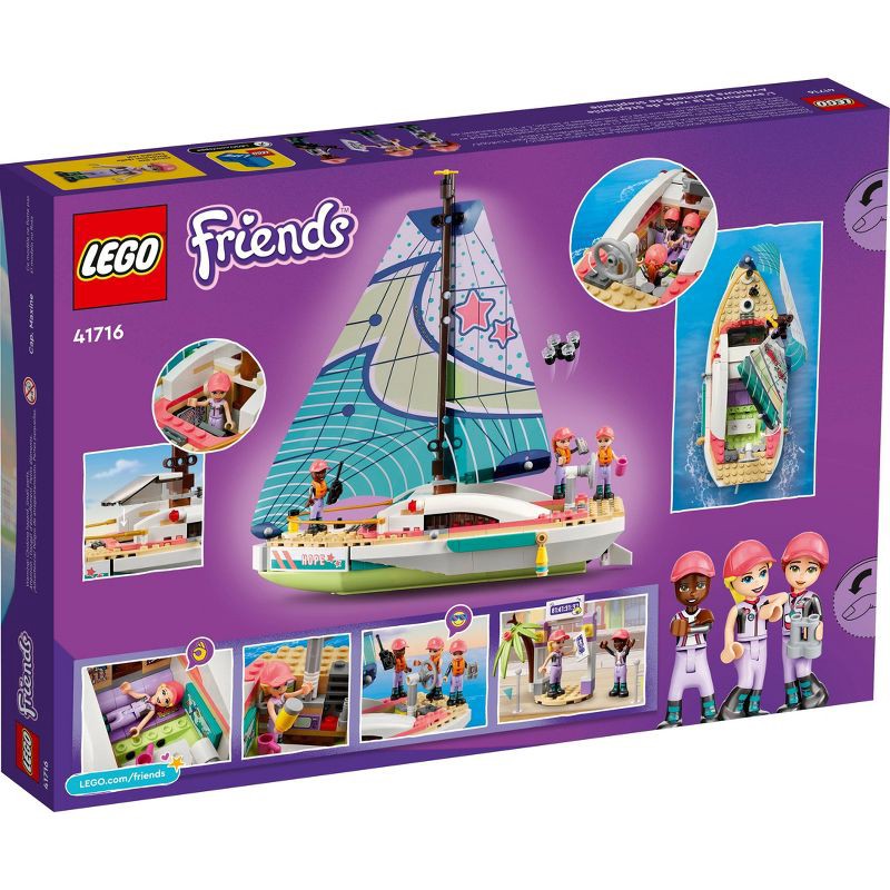 slide 6 of 6, LEGO Friends Stephanie Sailing Adventure Boat Toy 41716, 1 ct