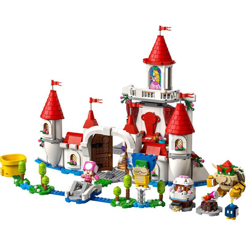 slide 2 of 6, LEGO Super Mario Peach Castle Expansion Set Toy 71408, 1 ct