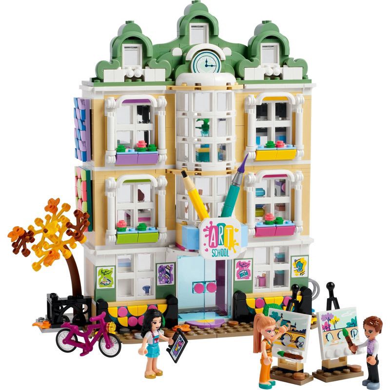 slide 4 of 6, LEGO Friends Emma Art School House with DOTS Set 41711, 1 ct