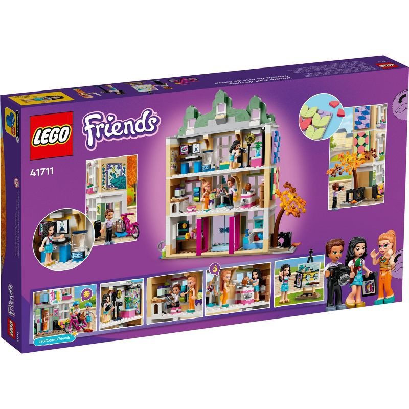 slide 3 of 6, LEGO Friends Emma Art School House with DOTS Set 41711, 1 ct