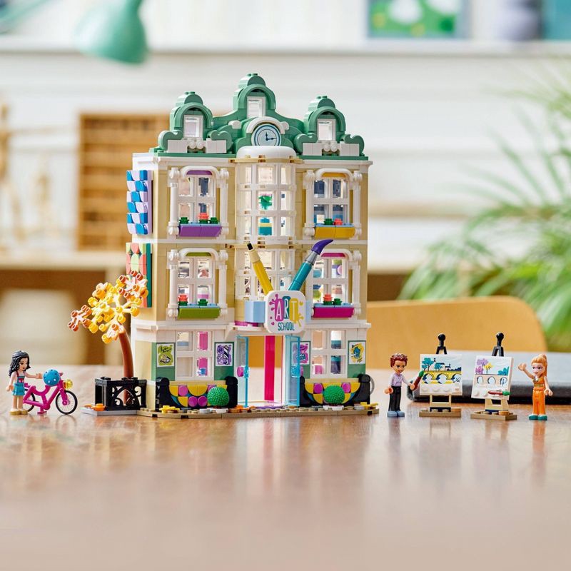 slide 2 of 6, LEGO Friends Emma Art School House with DOTS Set 41711, 1 ct