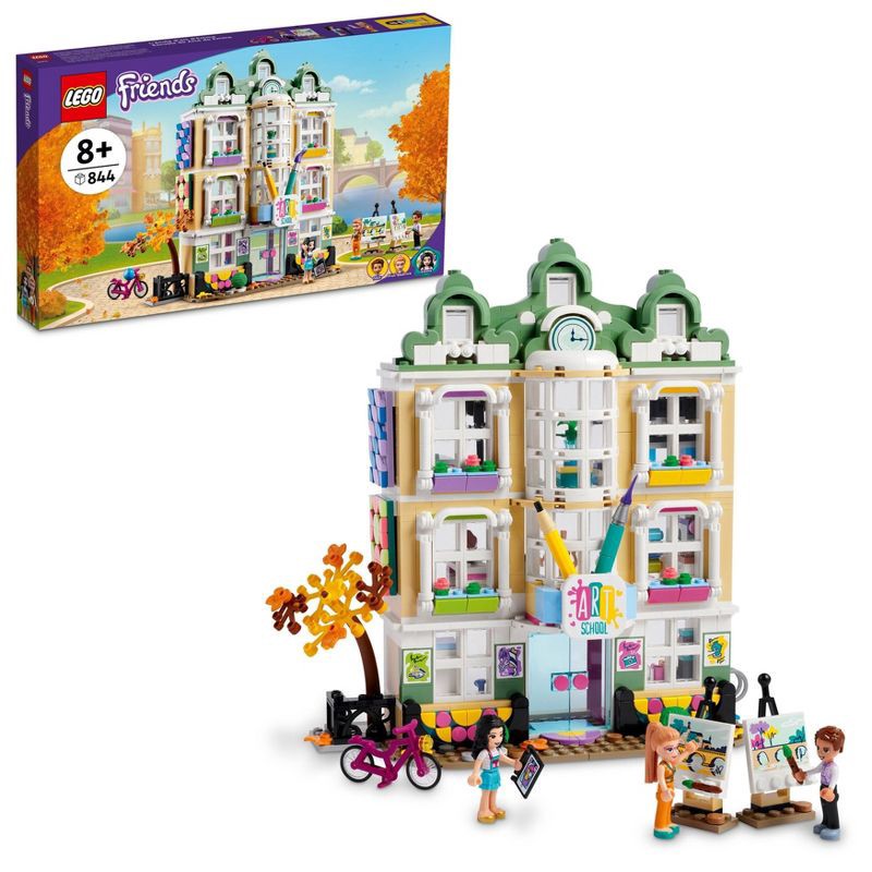 slide 1 of 6, LEGO Friends Emma Art School House with DOTS Set 41711, 1 ct