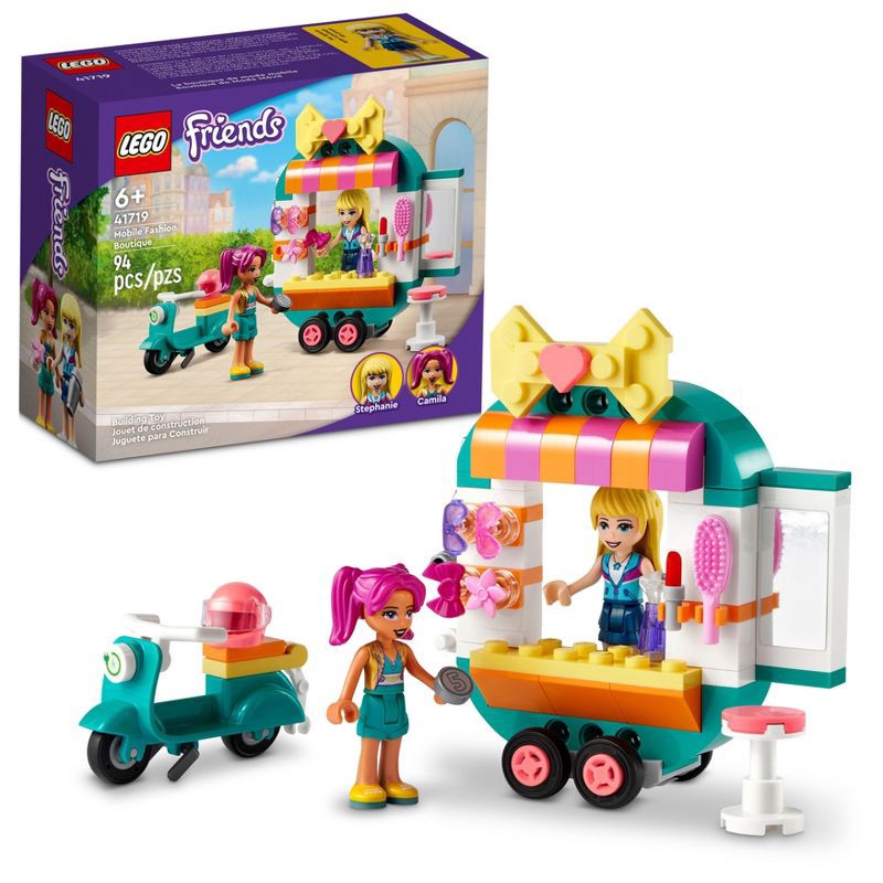 slide 1 of 1, LEGO Friends Mobile Fashion Boutique Shop & Salon Set 41719, 1 ct