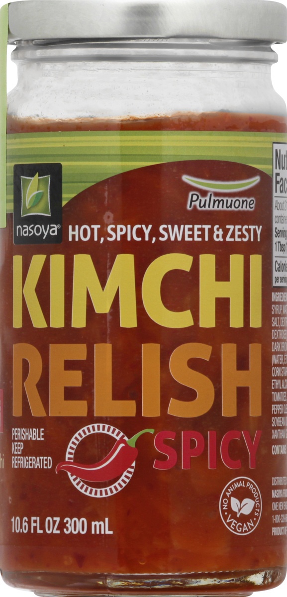 slide 4 of 9, Nasoya Kimchi Spicy Relish, 10.6 oz