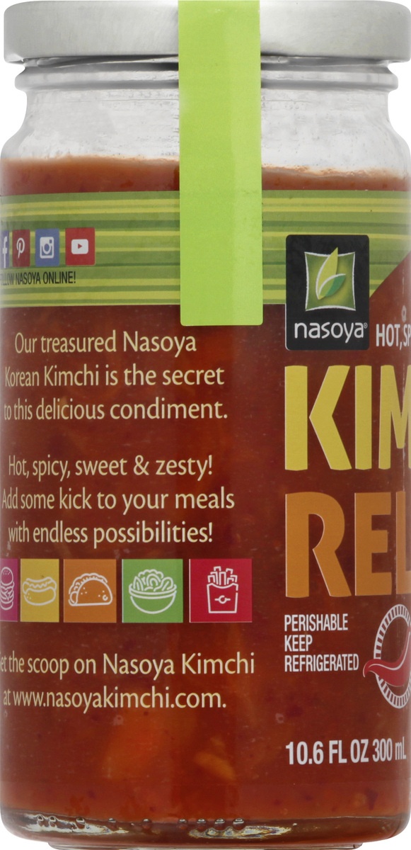 slide 5 of 9, Nasoya Kimchi Spicy Relish, 10.6 oz