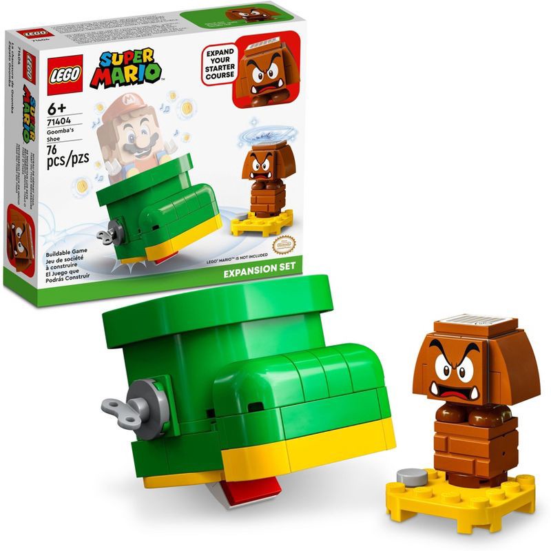 slide 1 of 1, LEGO Super Mario Goomba Shoe Expansion Figures Set 71404, 1 ct