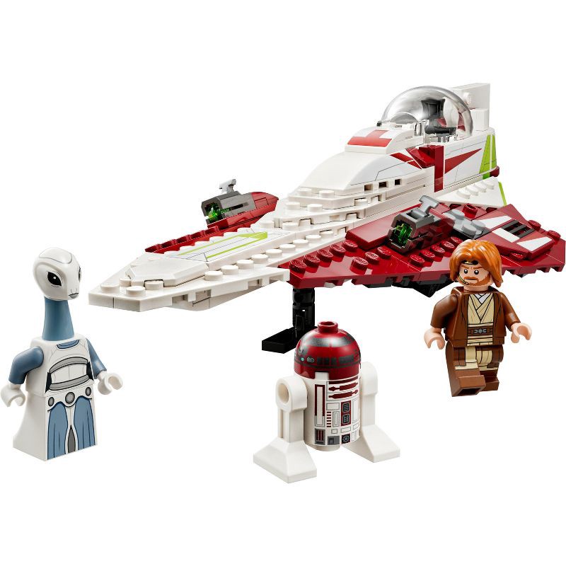 slide 2 of 6, LEGO Star Wars Obi-Wan Kenobi Jedi Starfighter 75333 Building Toy Set, 1 ct