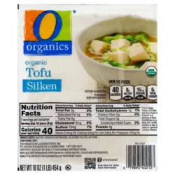 O Organics O Orgnc Silken Tofu