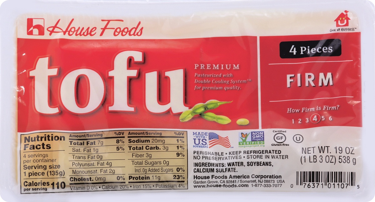 slide 3 of 7, House Foods Tofu 4 ea, 4 ct