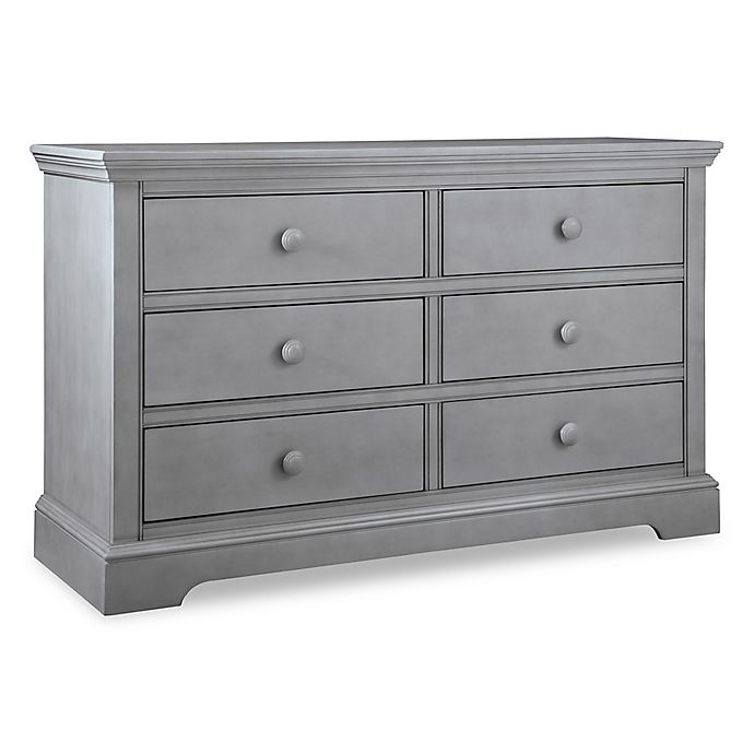 slide 1 of 1, Westwood Design Hanley 6-Drawer Double Dresser - Cloud, 1 ct