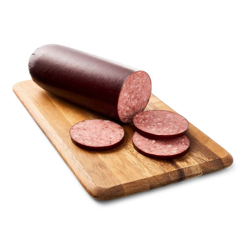 slide 3 of 3, Beef Summer Sausage - 16oz - Market Pantry™, 16 oz