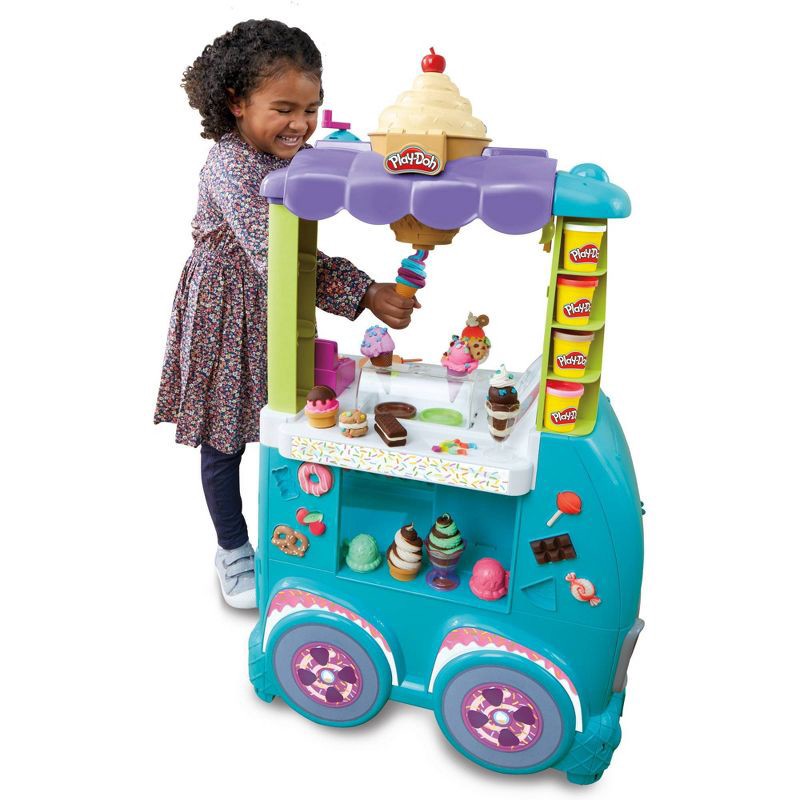 slide 7 of 12, Play-Doh Kitchen Creations Ultimate Ice Cream Toy Truck Playset , Christmas Gifts for Kids', 1 ct
