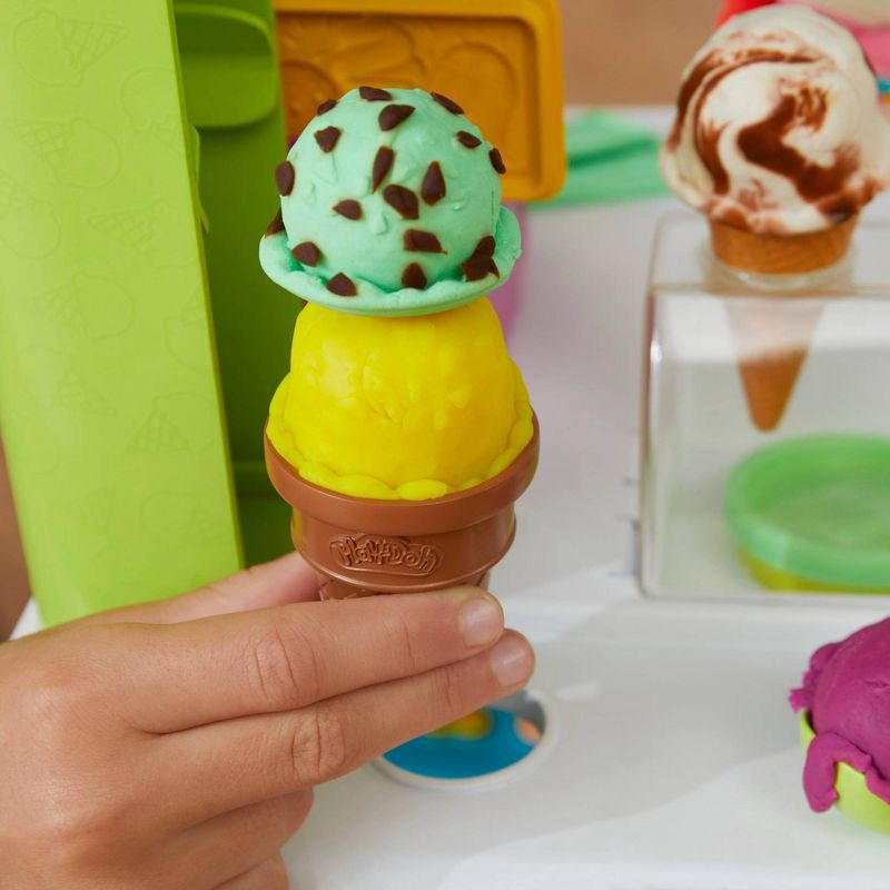 slide 8 of 12, Play-Doh Kitchen Creations Ultimate Ice Cream Toy Truck Playset , Christmas Gifts for Kids', 1 ct