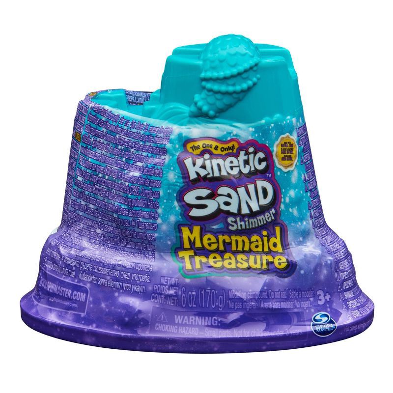 slide 1 of 7, Kinetic Sand Mermaid Container, 1 ct