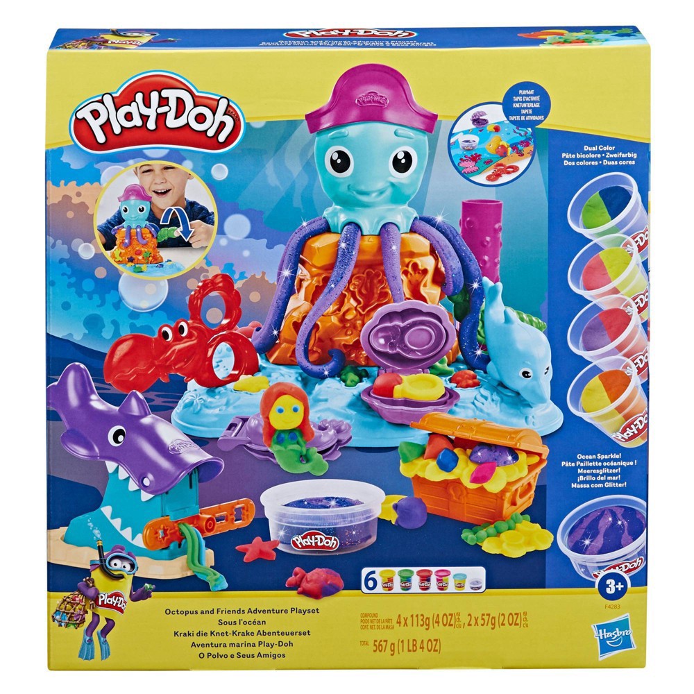 play doh octopus ocean playset