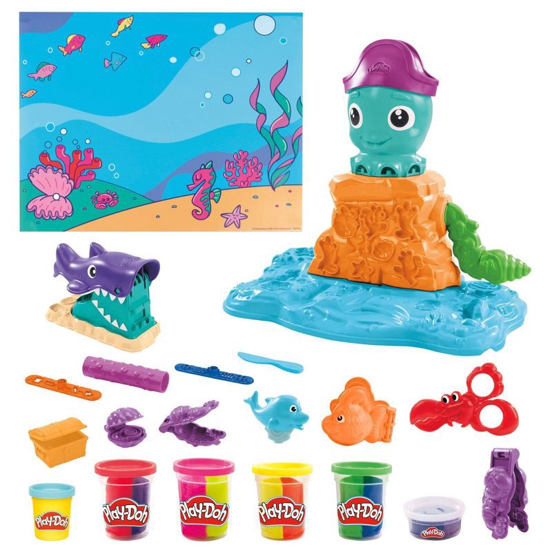 slide 1 of 14, Play-Doh Octopus and Friends Adventure Playset, 1 ct