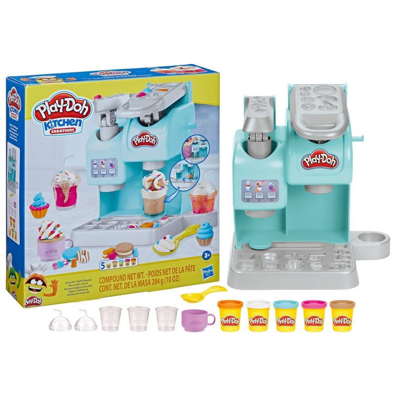 slide 3 of 9, Play-Doh Kitchen Creations Colorful Cafe Kids Kitchen Playset, 1 ct