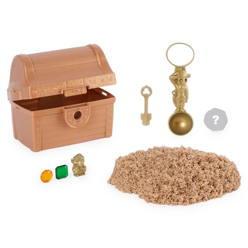 slide 2 of 7, Kinetic Sand Buried Treasure, 1 ct