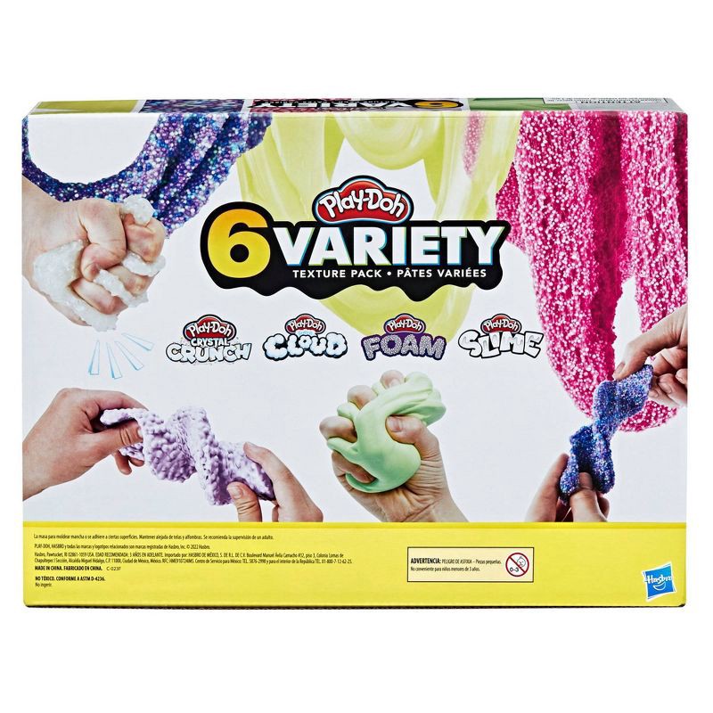 slide 4 of 7, Play-Doh 6 Variety Texture Pack Scented, 1 ct