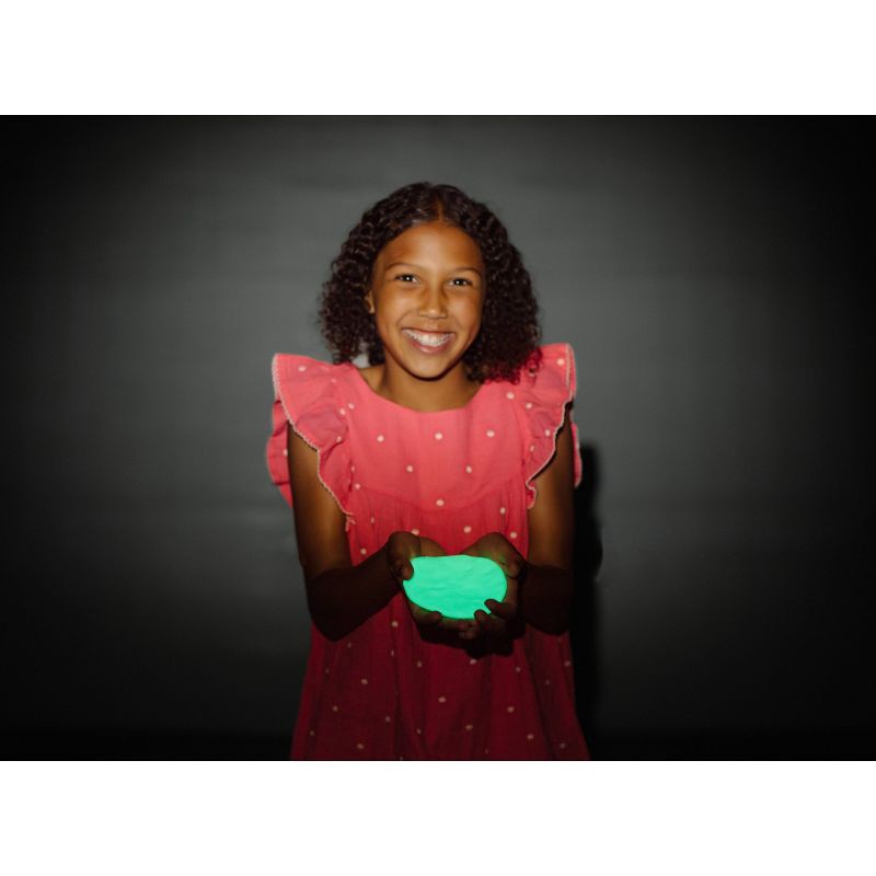 slide 4 of 7, Chuckle & Roar Whoa Dough Glow In The Dark - Air Dry Clay, 1 ct