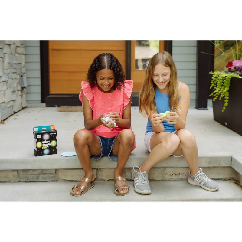 slide 5 of 7, Chuckle & Roar Whoa Dough Glow In The Dark - Air Dry Clay, 1 ct