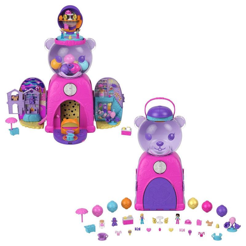 slide 1 of 1, Polly Pocket Gumball Bear Playset, 1 ct