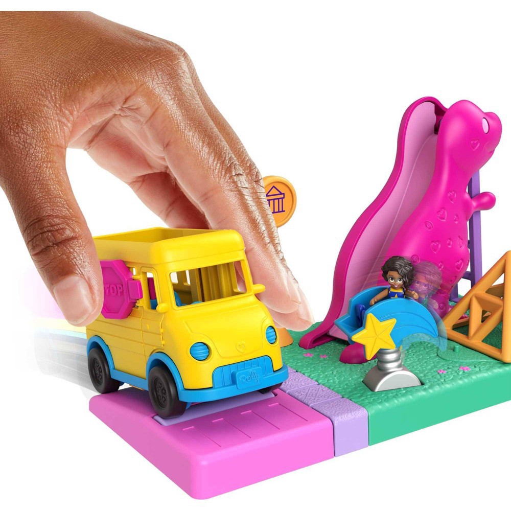 Polly Pocket Starring Shani Pollyville Field Trip Playset Ct Shipt