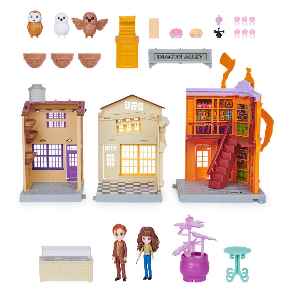 slide 10 of 10, Wizarding World Harry Potter Magical Minis 3-in-1 Diagon Alley Playset, 1 ct