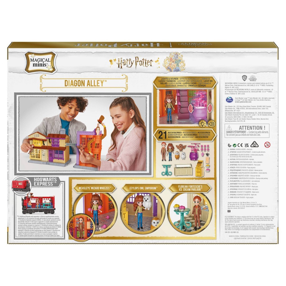 slide 7 of 10, Wizarding World Harry Potter Magical Minis 3-in-1 Diagon Alley Playset, 1 ct