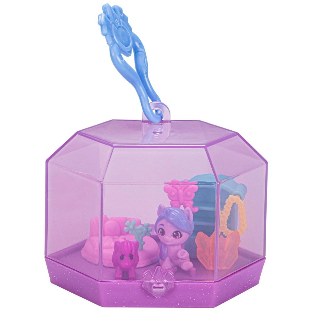 slide 5 of 10, My Little Pony Mini World Magic Crystal Keychain Izzy Moonbow, 1 ct