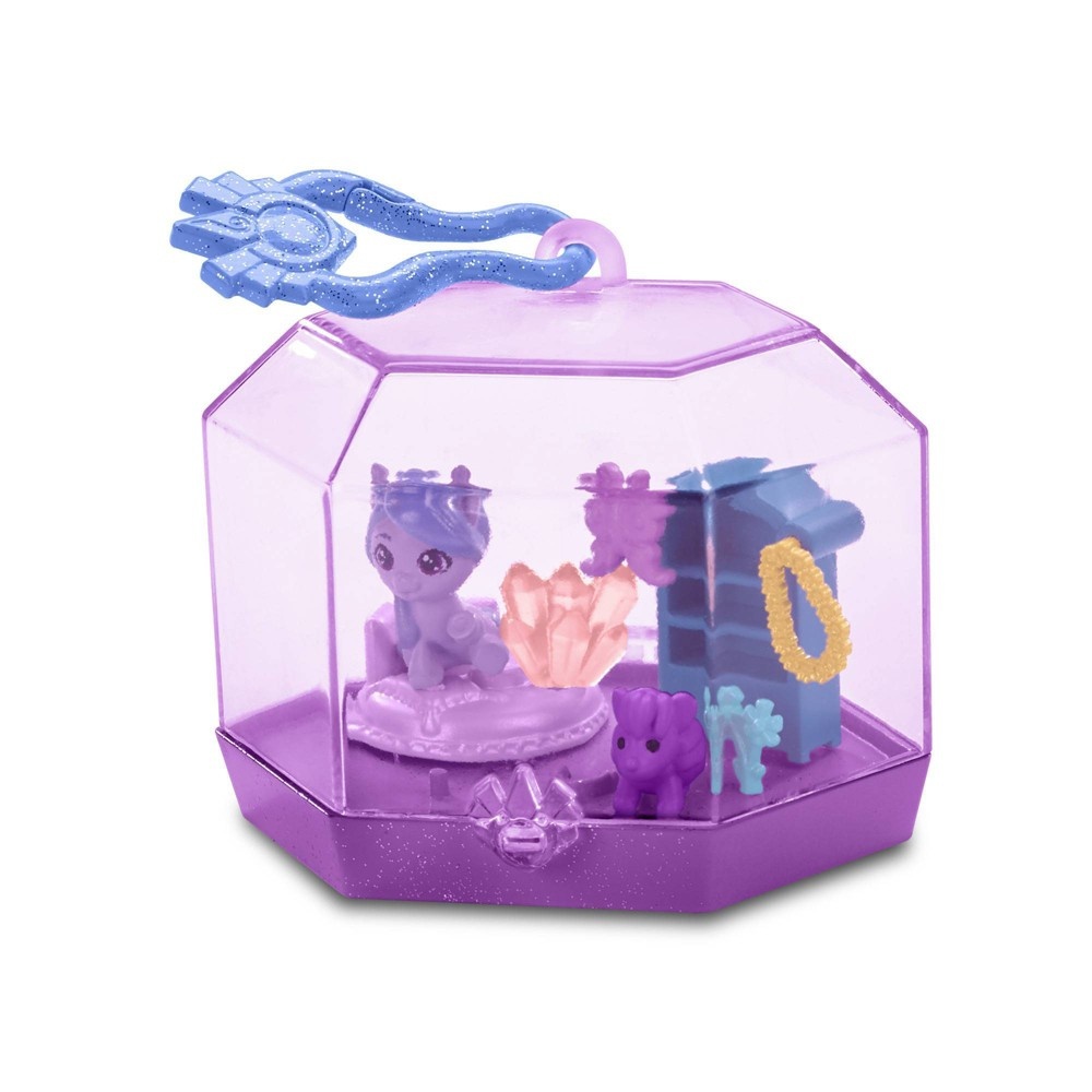 slide 9 of 10, My Little Pony Mini World Magic Crystal Keychain Izzy Moonbow, 1 ct