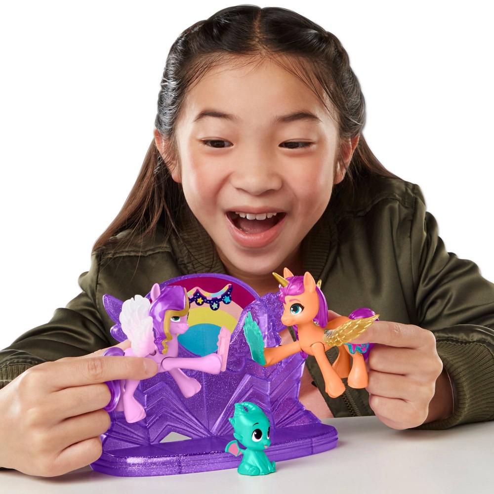 slide 5 of 10, My Little Pony Toys: Musical Mane Melody Doll Playset, 1 ct