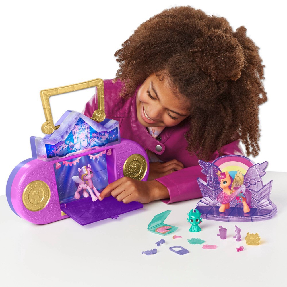 slide 10 of 10, My Little Pony Toys: Musical Mane Melody Doll Playset, 1 ct