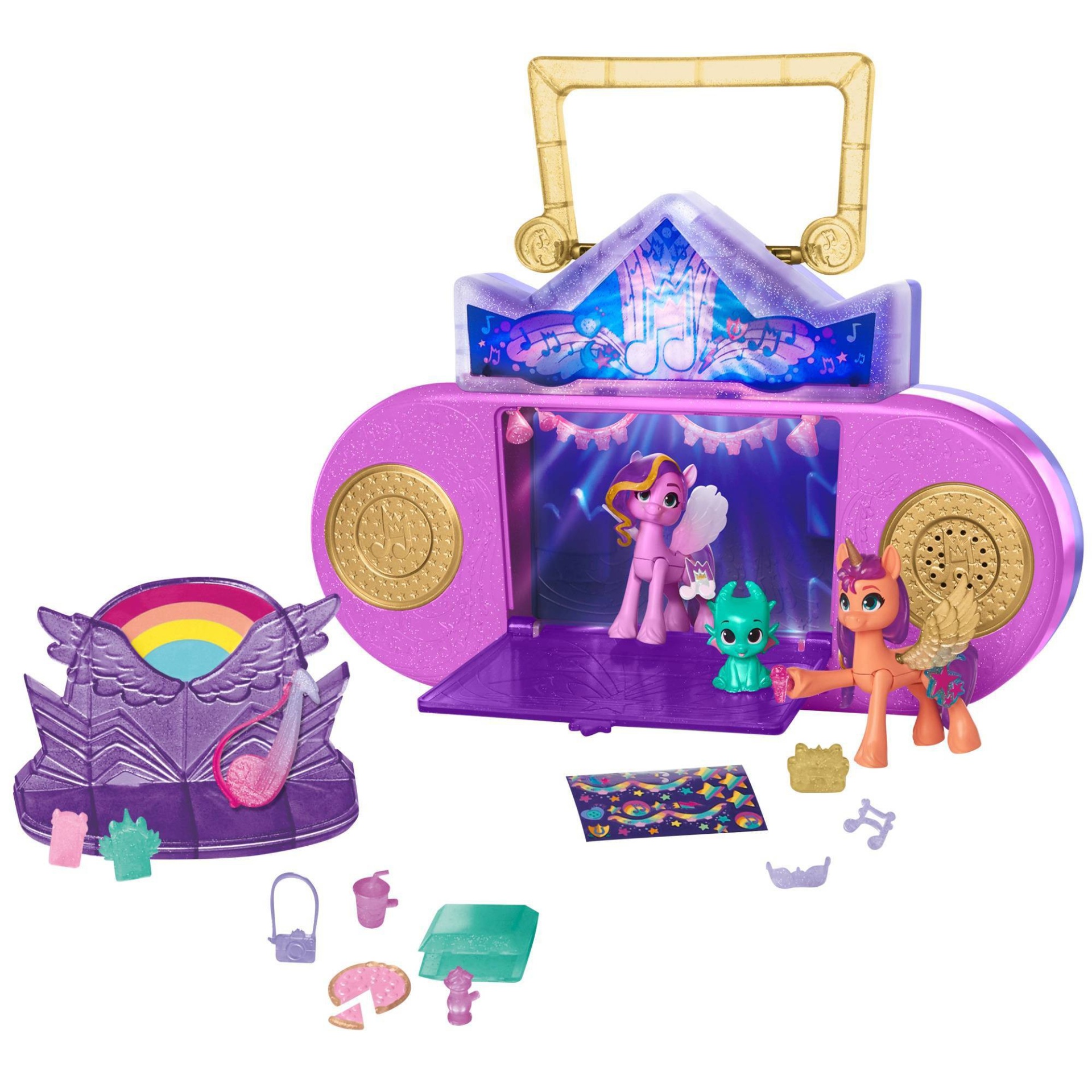 slide 1 of 10, My Little Pony Toys: Musical Mane Melody Doll Playset, 1 ct