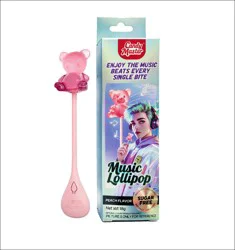 Candy Master Music Lollipop Peach Flavor Bear