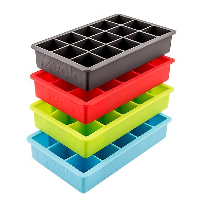 slide 1 of 2, Tovolo Perfect Ice Cube Trays, 4 ct