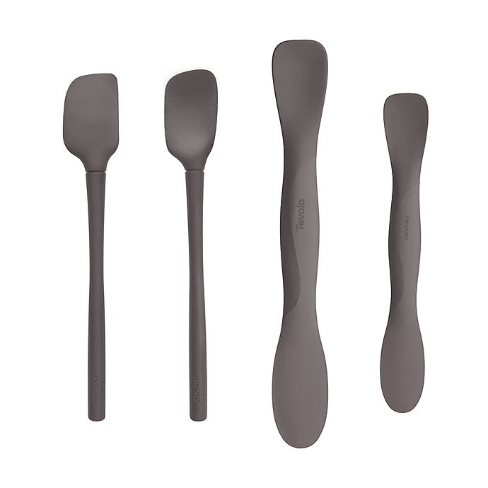 slide 1 of 2, Tovolo Silicone Mini Spatula Set, 4 ct