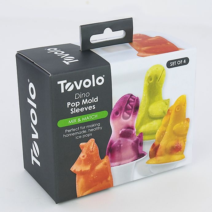 Tovolo Dino Pop Molds Set of 4