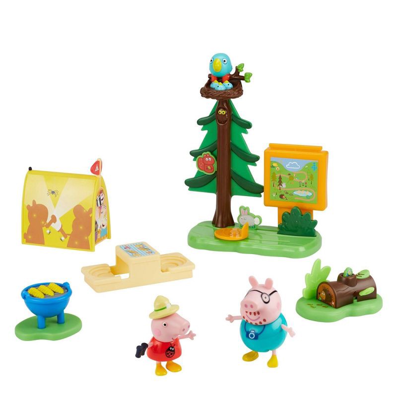 slide 4 of 10, Peppa Pig Nature Day Mini Figures (Target Exclusive), 1 ct