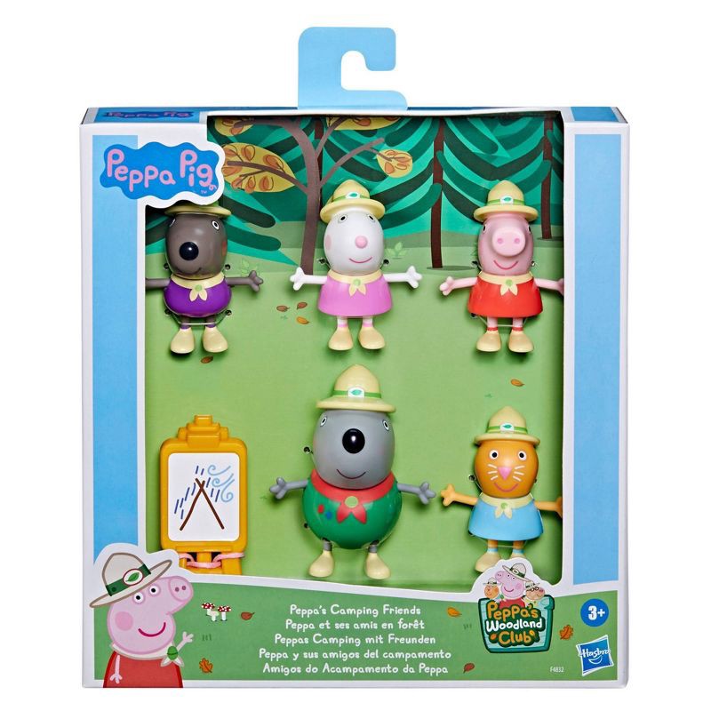 slide 10 of 11, Peppa Pig Mini Camping Friends Mini Figures (Target Exclusive), 1 ct